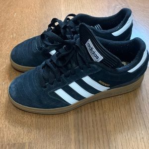Black Adidas Busenitz sneakers